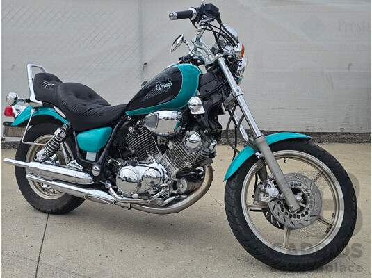 08/1995 Yamaha 750cc Virago XV750 Motorcycle