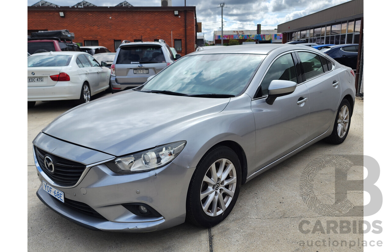 12/2012 Mazda Mazda6 Touring 6C 4d Sedan Silver Turbo Diesel 2.2L