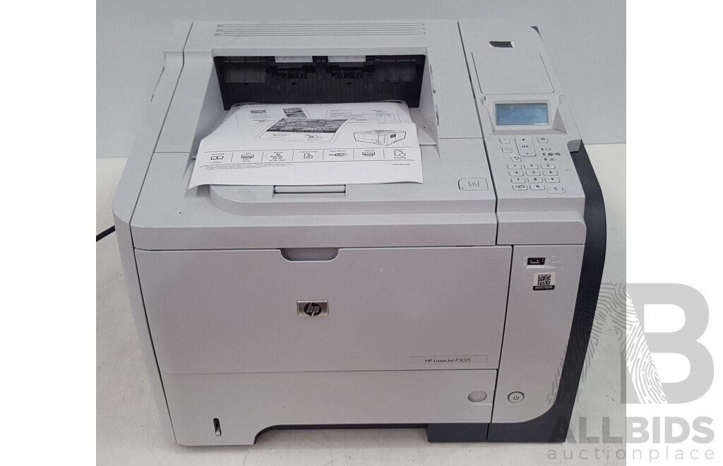 HP LaserJet P3015 Black & White Printer