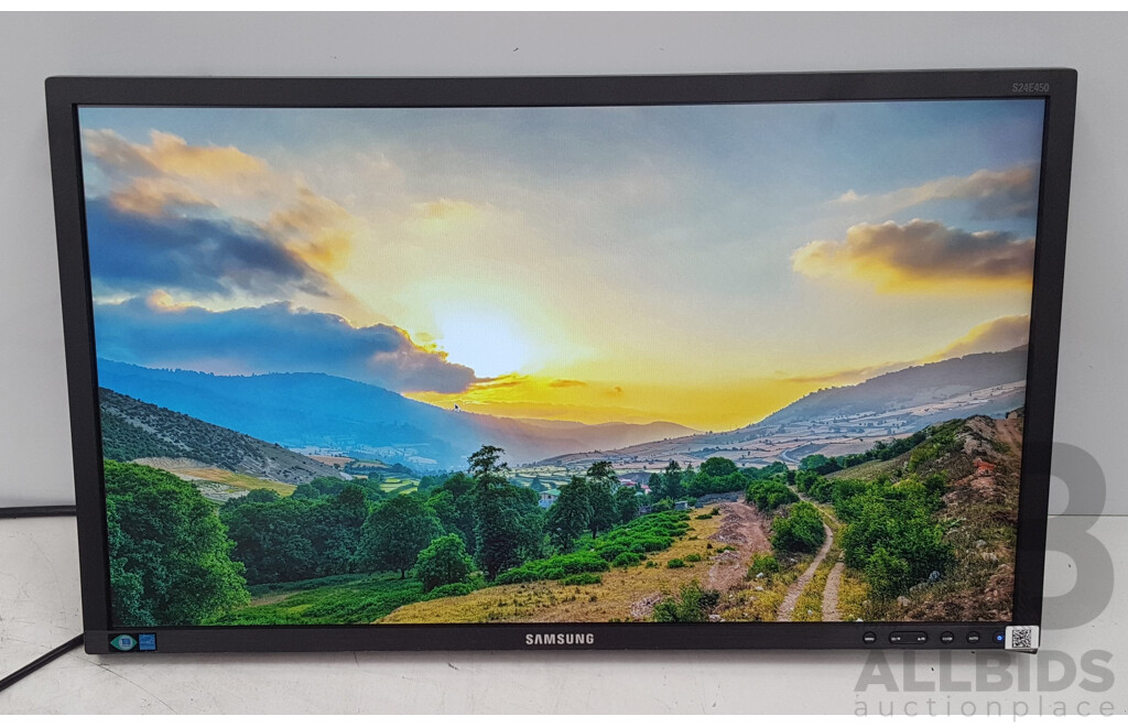 Samsung (S24E450D) 24-Inch Full HD (1080p) Widescreen LCD Monitor