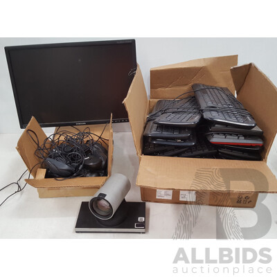 Bulk Lot of Assorted IT Equipment & Accessories