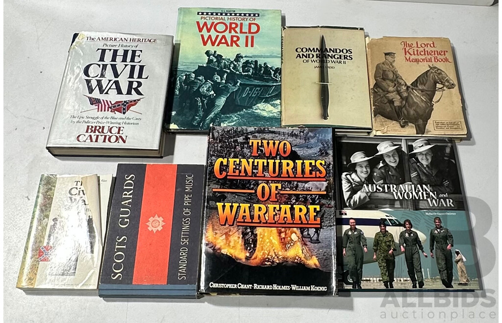 Collection Books Mostly Relating to War