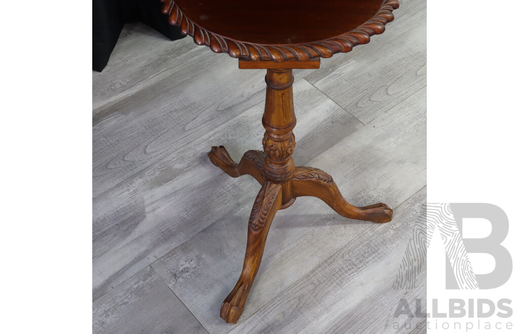 Late Edwardian Mahogany Wine Table