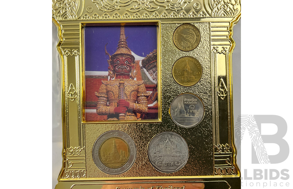 Thailand Five Coin Souvenir Set