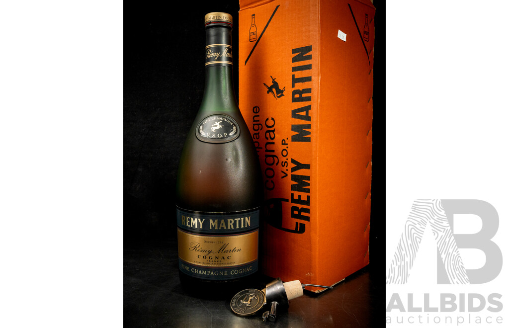 Boxed Remy Martin V.S.O.P  Fine Champagne Cognac Magnum