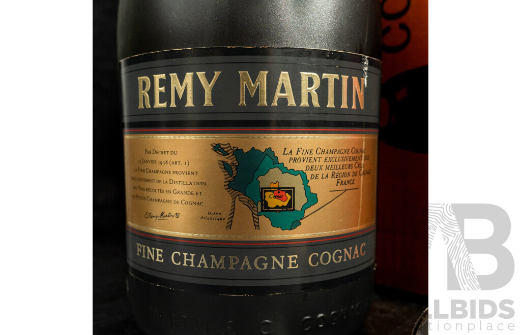 Boxed Remy Martin V.S.O.P  Fine Champagne Cognac Magnum