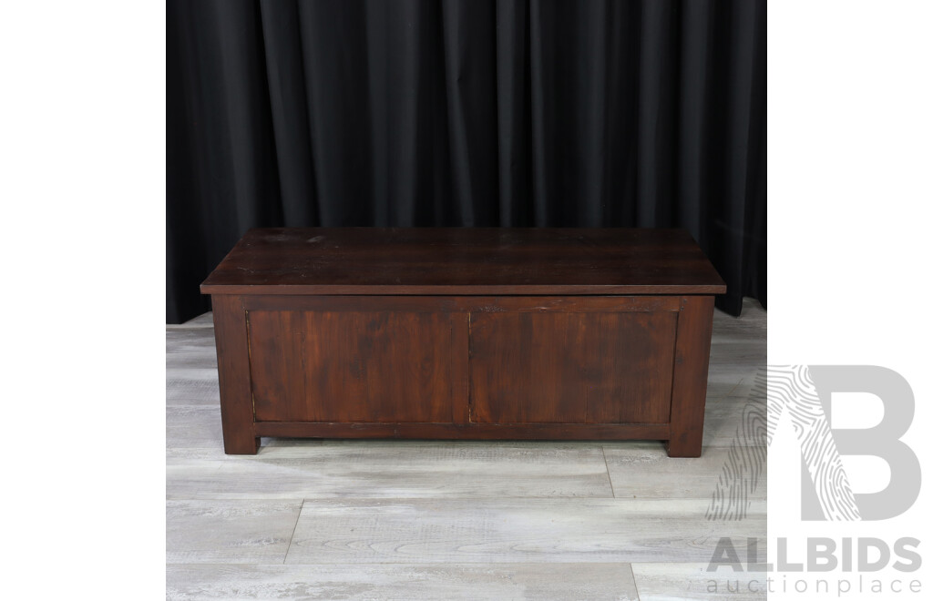 Indonesian Teak Blanket Box