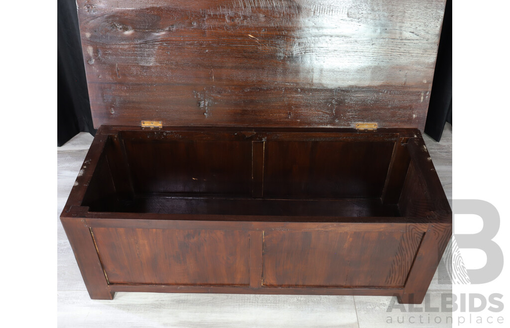 Indonesian Teak Blanket Box