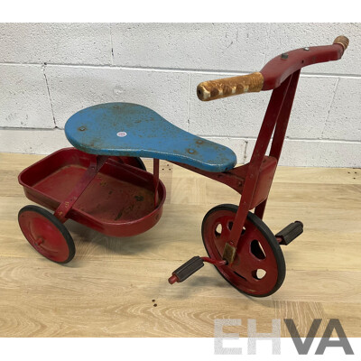 Vintage 1950 Kids Tricycle