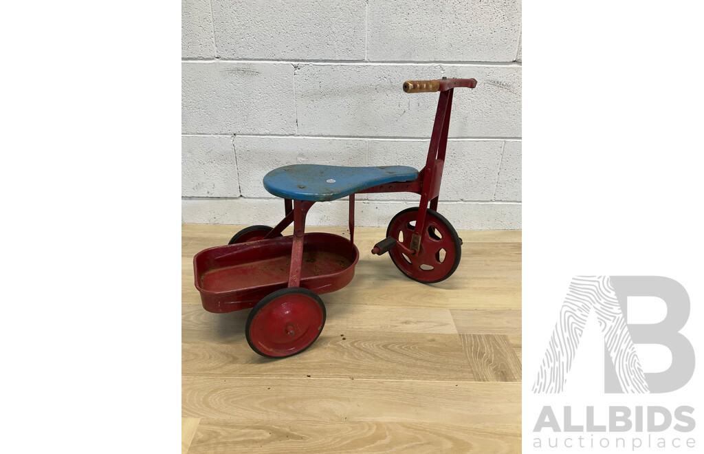 Vintage 1950 Kids Tricycle