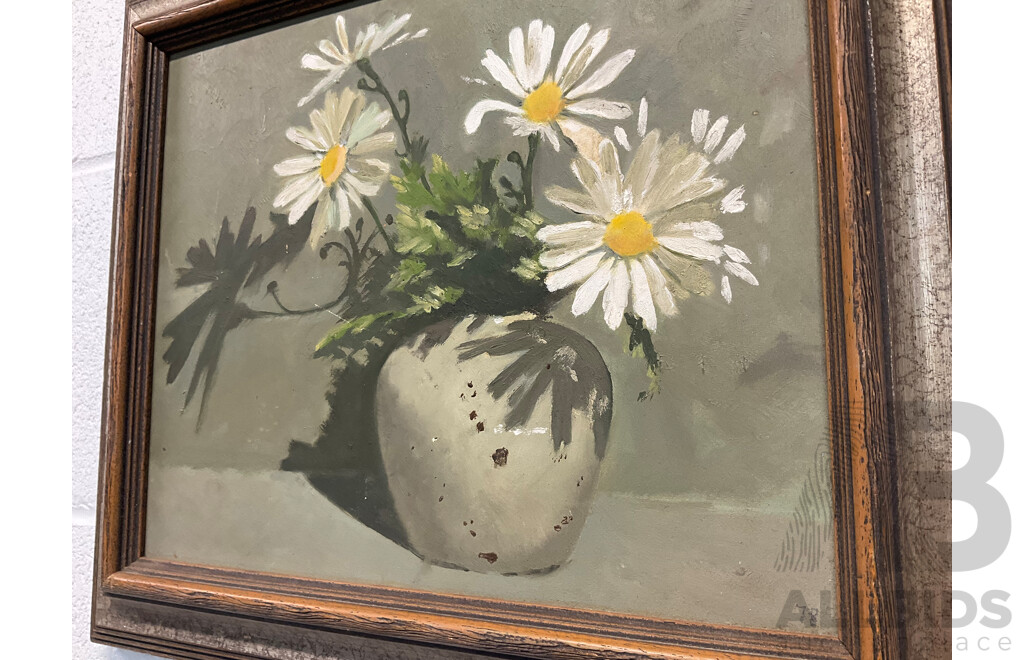 ARTIST UNKNOWN - (1978), Oil on Board, 34 X 39 Cm (frame)