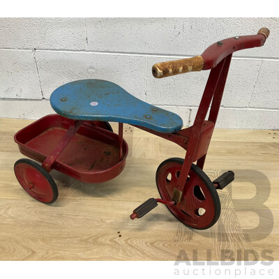 Vintage 1950 Kids Tricycle