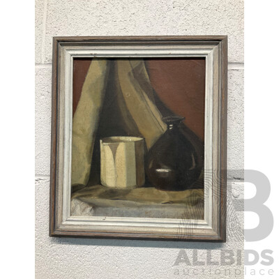 ARTIST UNKNOWN - BOWDE.N - Oil on Board, 34 X 29 Cm (frame)