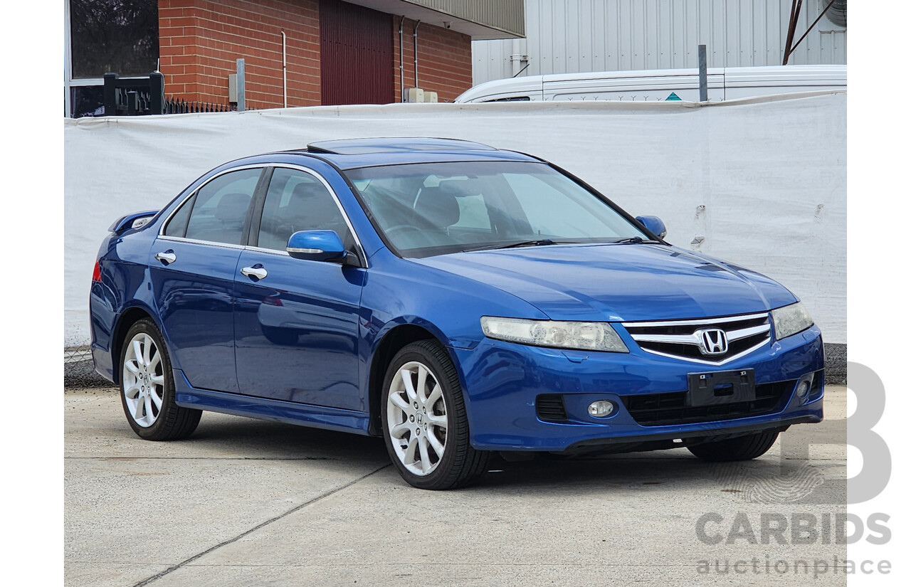 9/2007 Honda Accord EURO Luxury MY06 UPGRADE 4d Sedan Blue 2.4L