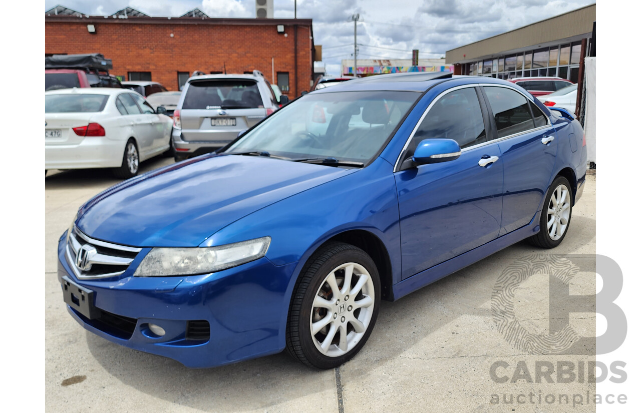 9/2007 Honda Accord EURO Luxury MY06 UPGRADE 4d Sedan Blue 2.4L