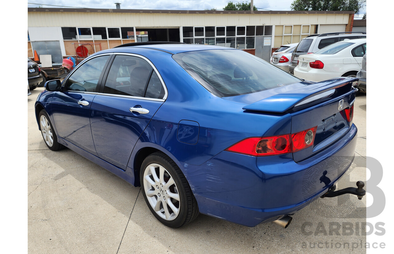 9/2007 Honda Accord EURO Luxury MY06 UPGRADE 4d Sedan Blue 2.4L