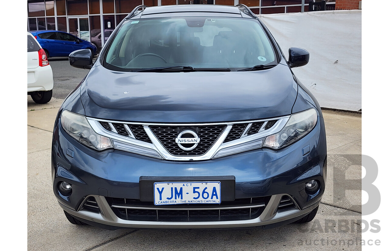 3/2013 Nissan Murano Ti Z51 MY12 4d Wagon Blue 3.5L