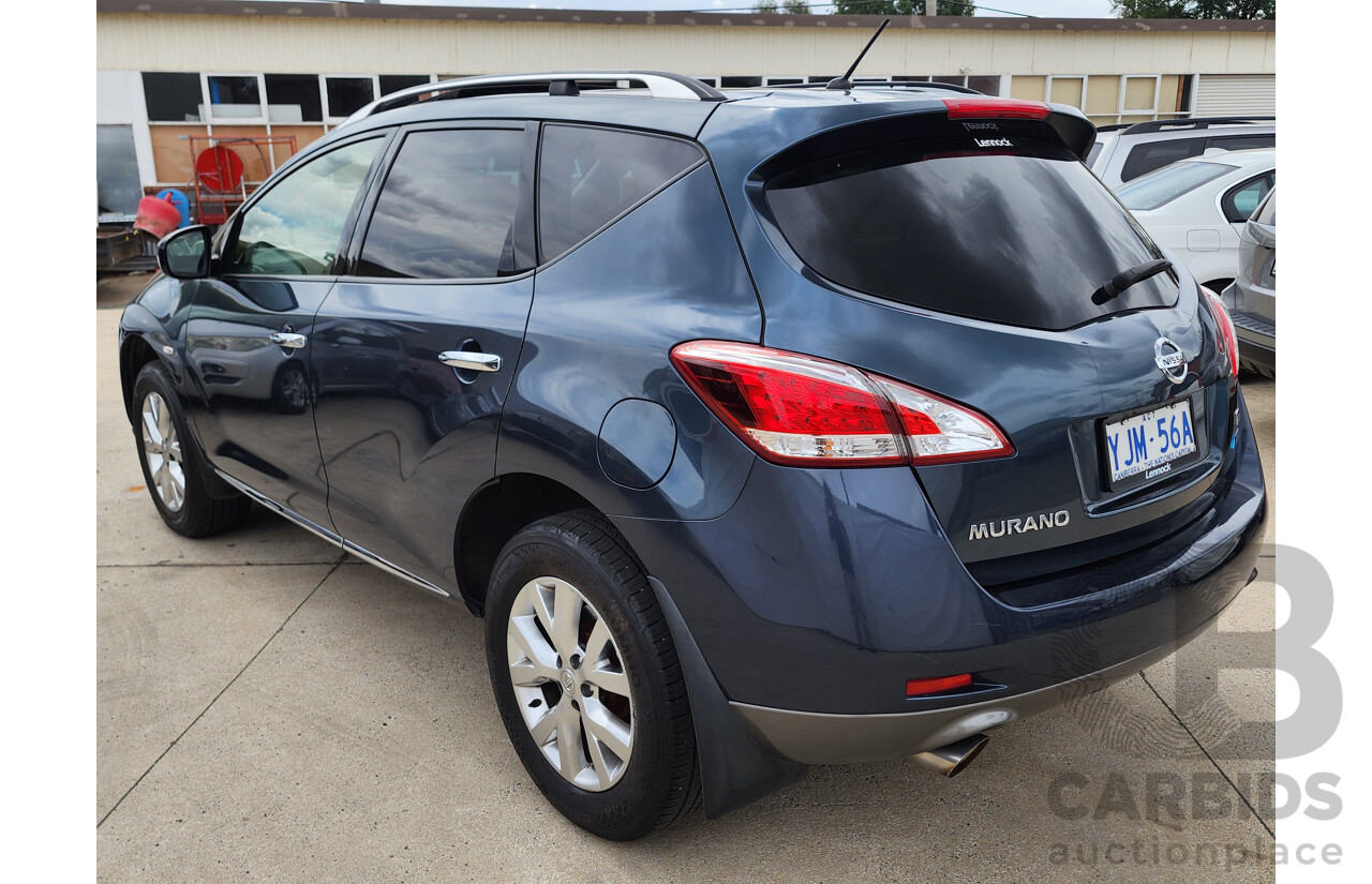 3/2013 Nissan Murano Ti Z51 MY12 4d Wagon Blue 3.5L