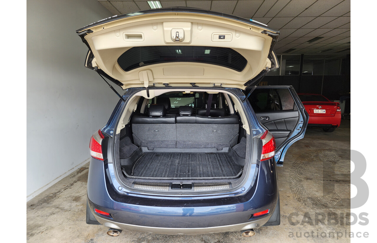 3/2013 Nissan Murano Ti Z51 MY12 4d Wagon Blue 3.5L