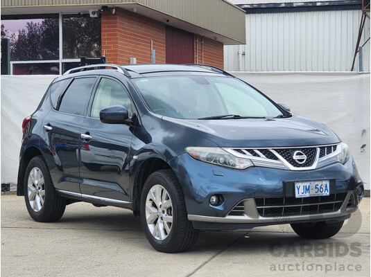 3/2013 Nissan Murano Ti Z51 MY12 4d Wagon Blue 3.5L