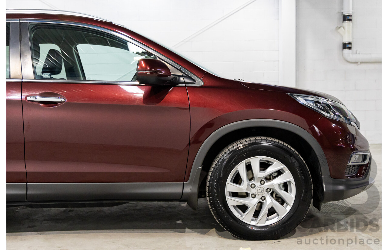 7/2015 Honda CRV Vti-S (4x2) 30 SERIES 2 4d Wagon Red 2.0L