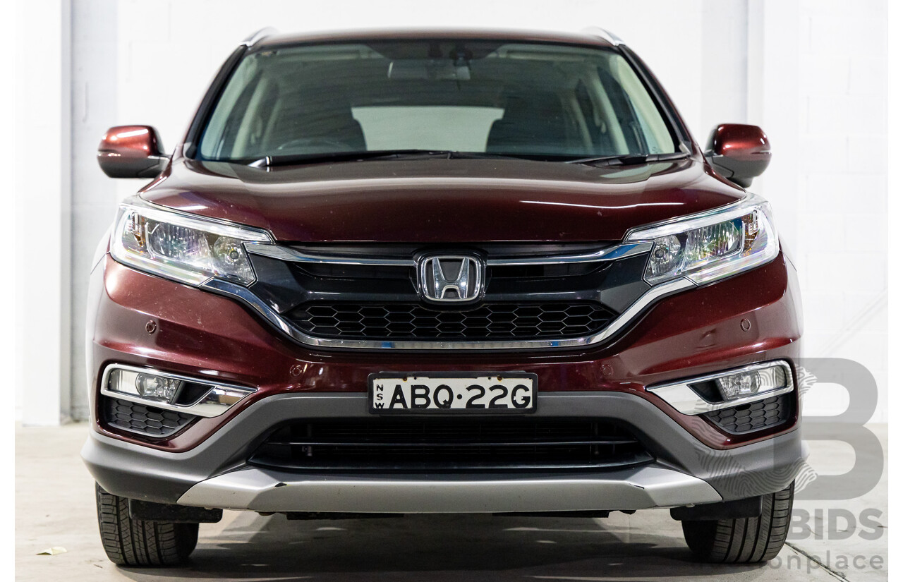 7/2015 Honda CRV Vti-S (4x2) 30 SERIES 2 4d Wagon Red 2.0L