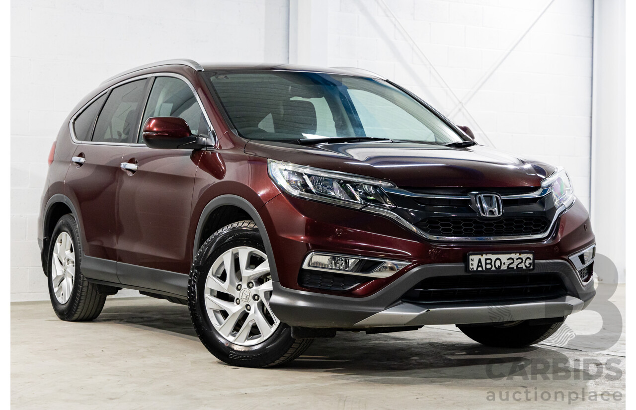 7/2015 Honda CRV Vti-S (4x2) 30 SERIES 2 4d Wagon Red 2.0L