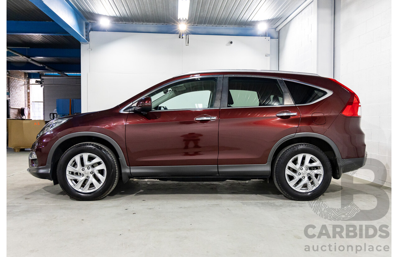 7/2015 Honda CRV Vti-S (4x2) 30 SERIES 2 4d Wagon Red 2.0L