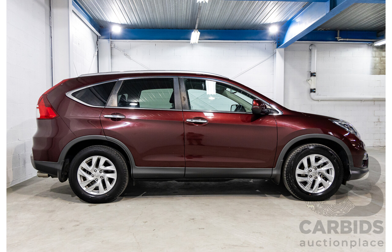 7/2015 Honda CRV Vti-S (4x2) 30 SERIES 2 4d Wagon Red 2.0L