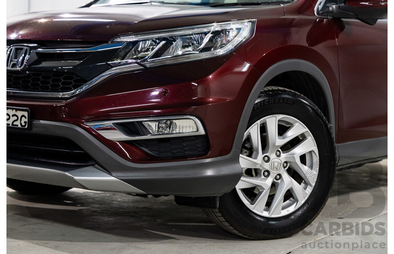 7/2015 Honda CRV Vti-S (4x2) 30 SERIES 2 4d Wagon Red 2.0L