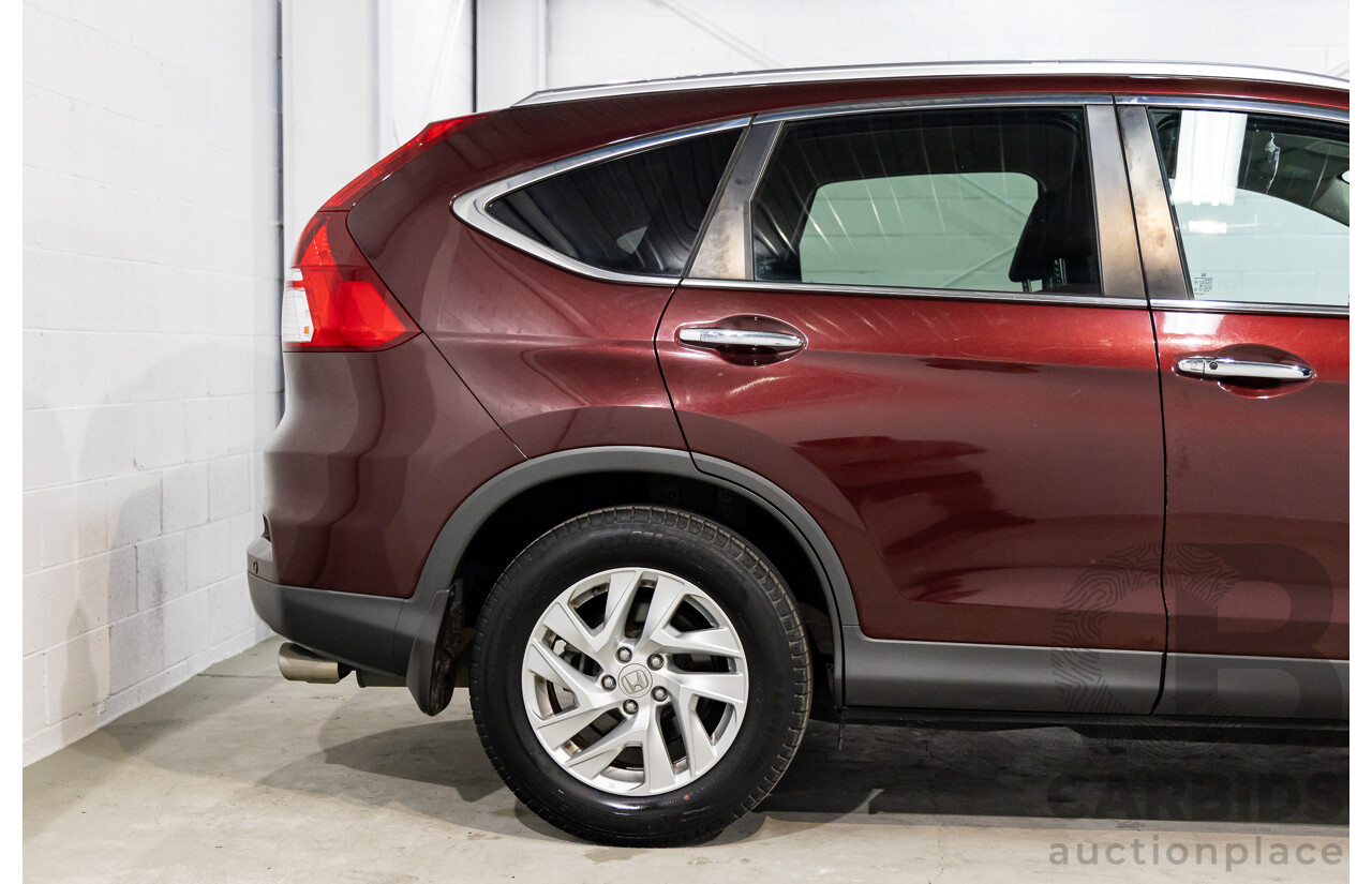 7/2015 Honda CRV Vti-S (4x2) 30 SERIES 2 4d Wagon Red 2.0L