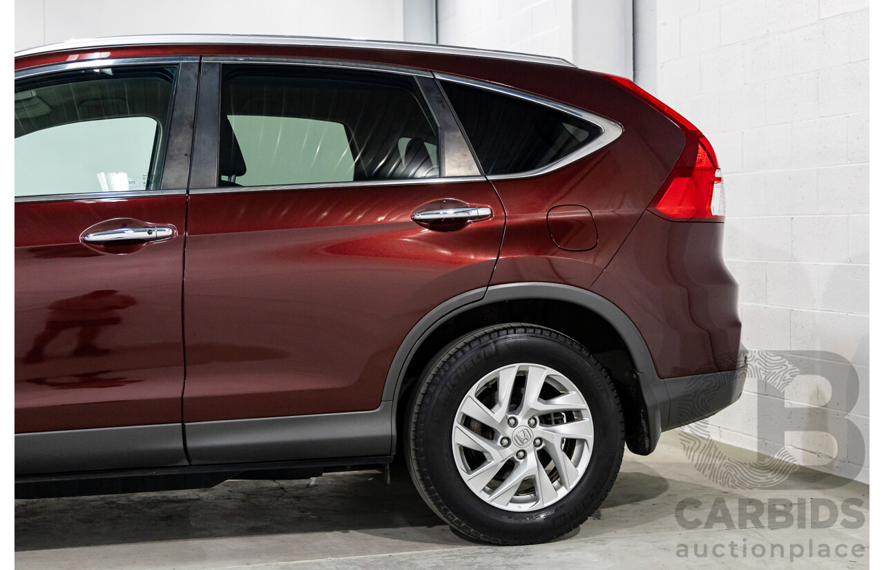 7/2015 Honda CRV Vti-S (4x2) 30 SERIES 2 4d Wagon Red 2.0L