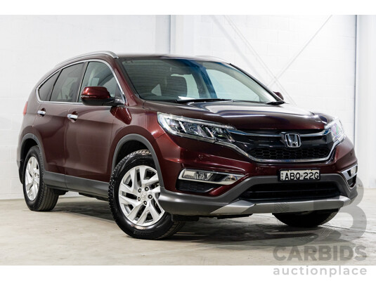 7/2015 Honda CRV Vti-S (4x2) 30 SERIES 2 4d Wagon Red 2.0L