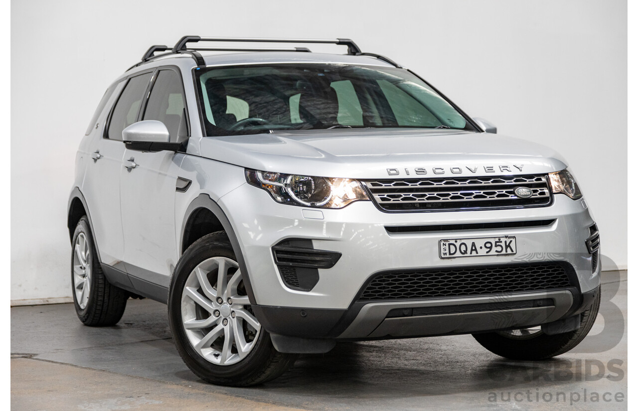 7/2017 Land Rover Discovery Sport TD4 180 SE (AWD) LC MY17 4d Wagon Indus Silver Metallic Turbo Diesel 2.0L