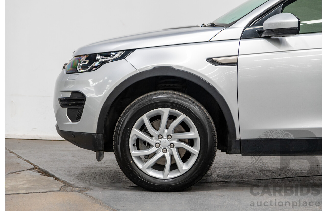 7/2017 Land Rover Discovery Sport TD4 180 SE (AWD) LC MY17 4d Wagon Indus Silver Metallic Turbo Diesel 2.0L