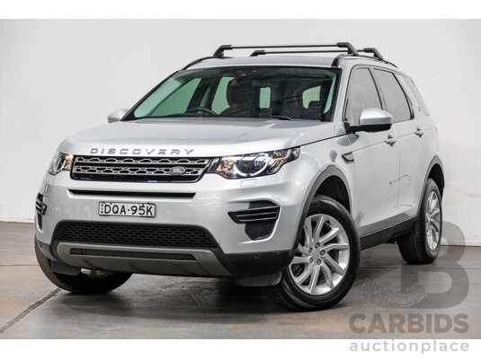 7/2017 Land Rover Discovery Sport TD4 180 SE (AWD) LC MY17 4d Wagon Indus Silver Metallic Turbo Diesel 2.0L