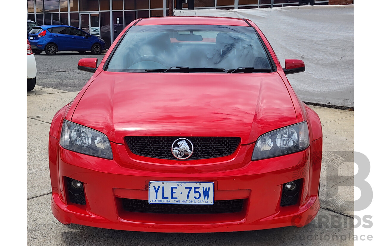 4/2008 Holden Commodore SV6 VE MY08 4d Sedan Red 3.6L