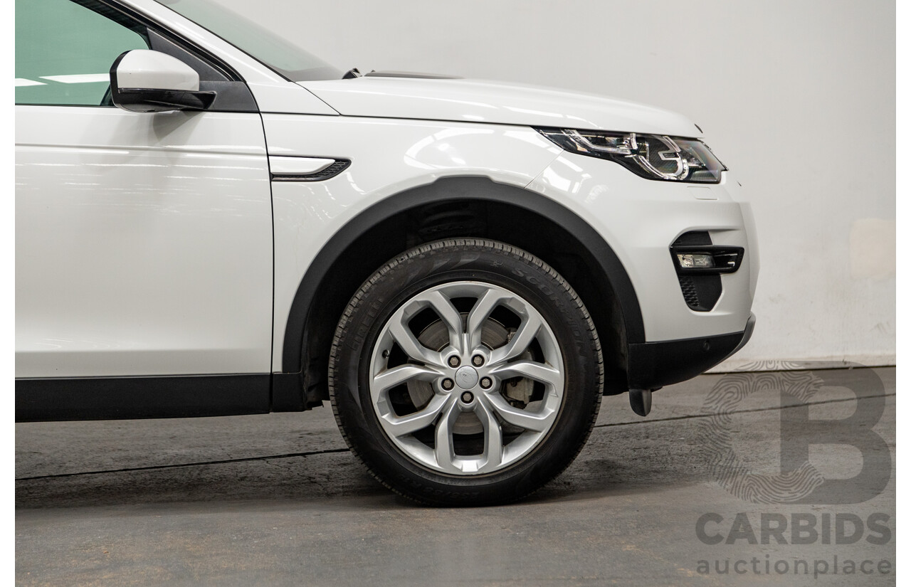 2/2016 Land Rover Discovery Sport SD4 HSE (AWD) LC MY16.5 4d Wagon Fuji White Turbo Diesel 2.2L - 7 Seater