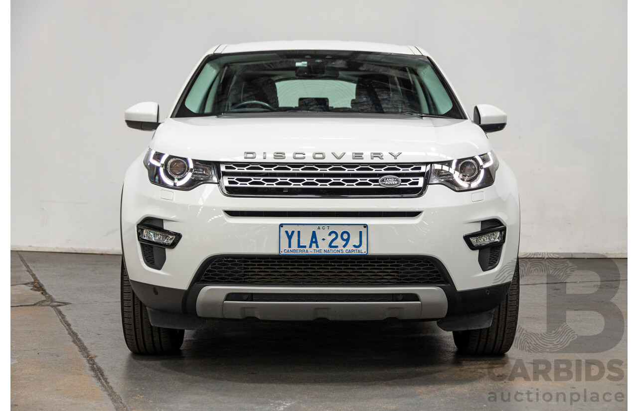 2/2016 Land Rover Discovery Sport SD4 HSE (AWD) LC MY16.5 4d Wagon Fuji White Turbo Diesel 2.2L - 7 Seater