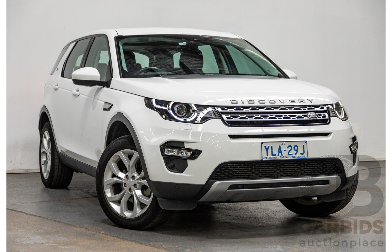 2/2016 Land Rover Discovery Sport SD4 HSE (AWD) LC MY16.5 4d Wagon Fuji White Turbo Diesel 2.2L - 7 Seater