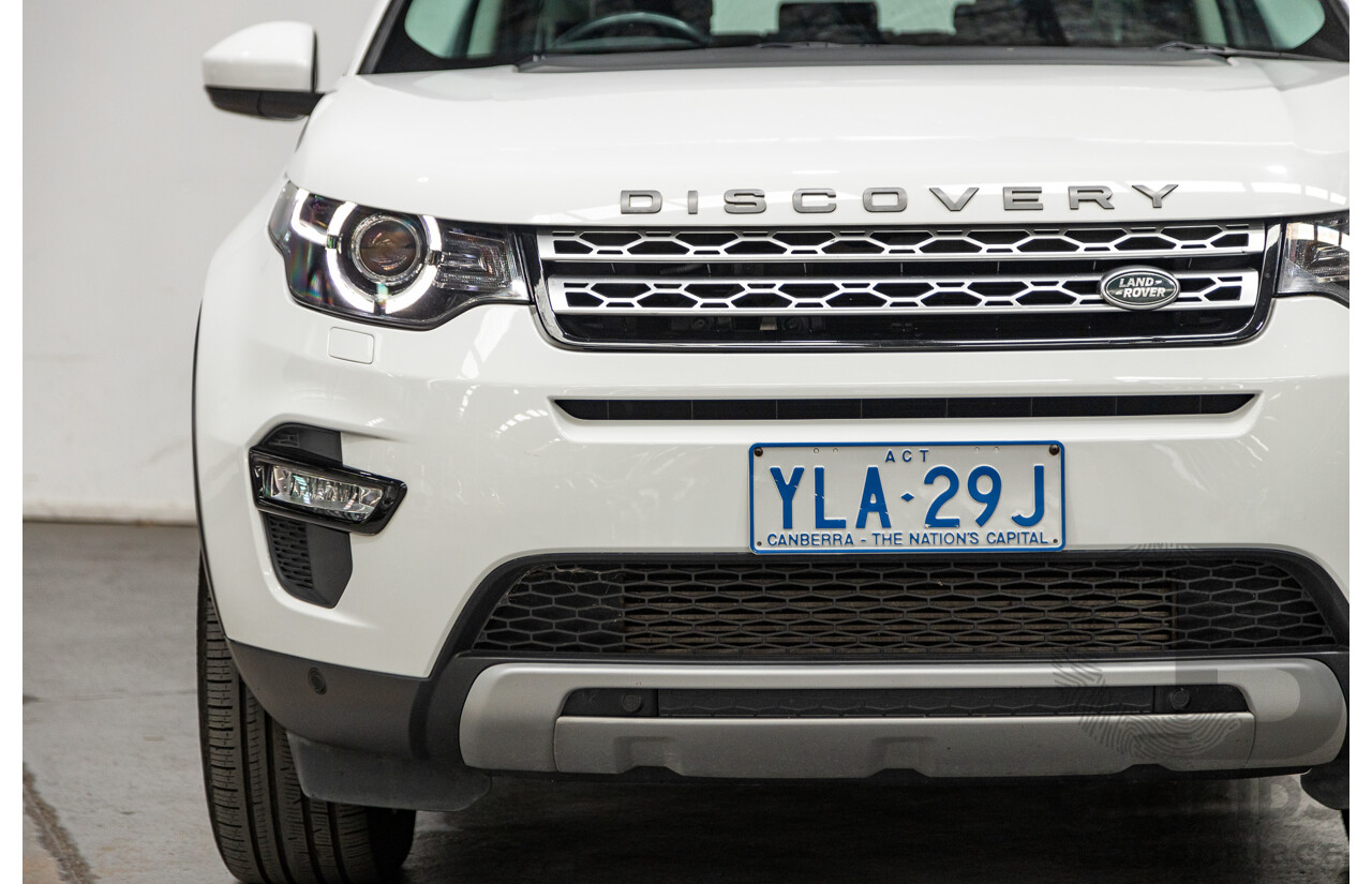 2/2016 Land Rover Discovery Sport SD4 HSE (AWD) LC MY16.5 4d Wagon Fuji White Turbo Diesel 2.2L - 7 Seater