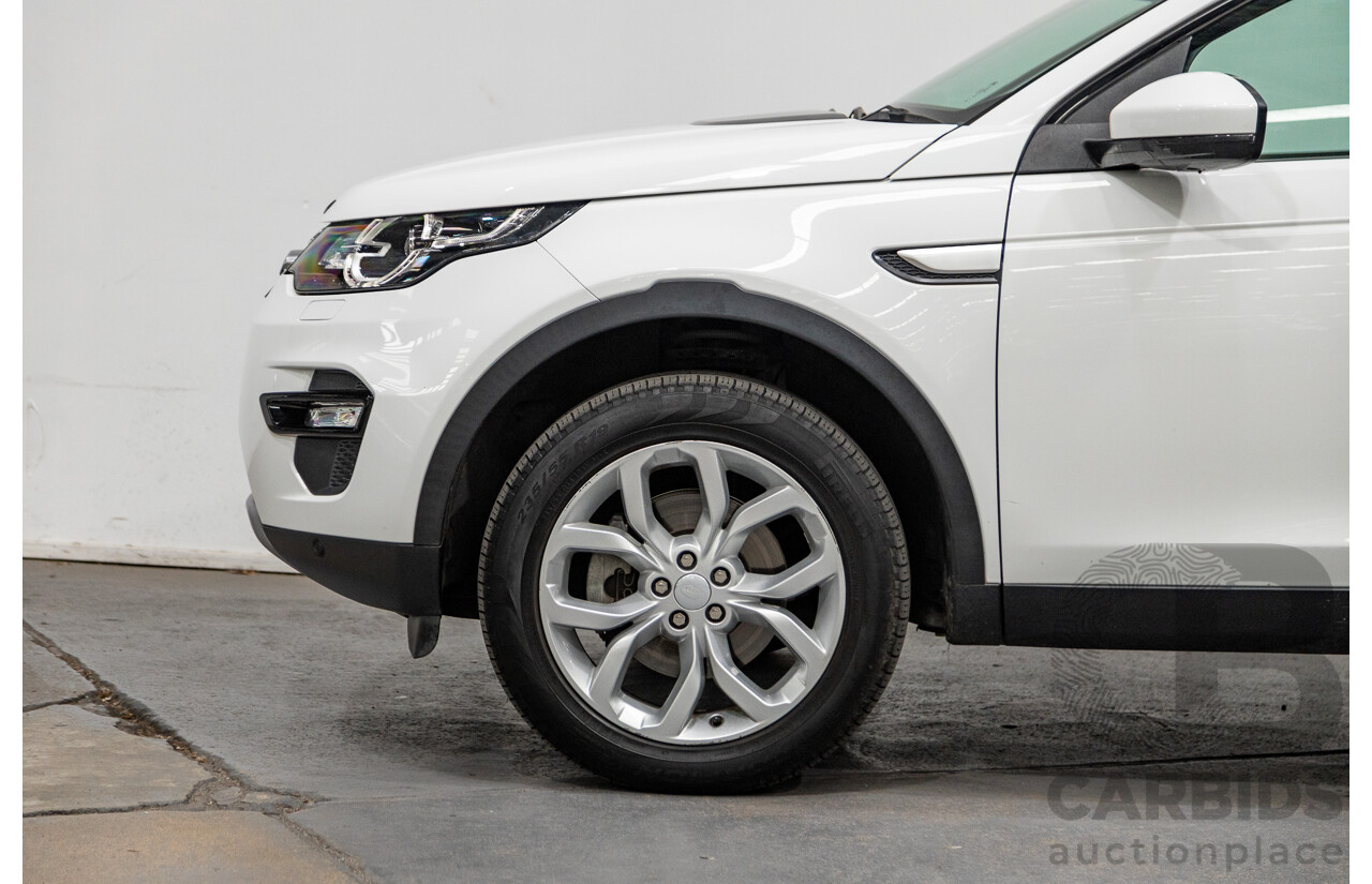 2/2016 Land Rover Discovery Sport SD4 HSE (AWD) LC MY16.5 4d Wagon Fuji White Turbo Diesel 2.2L - 7 Seater