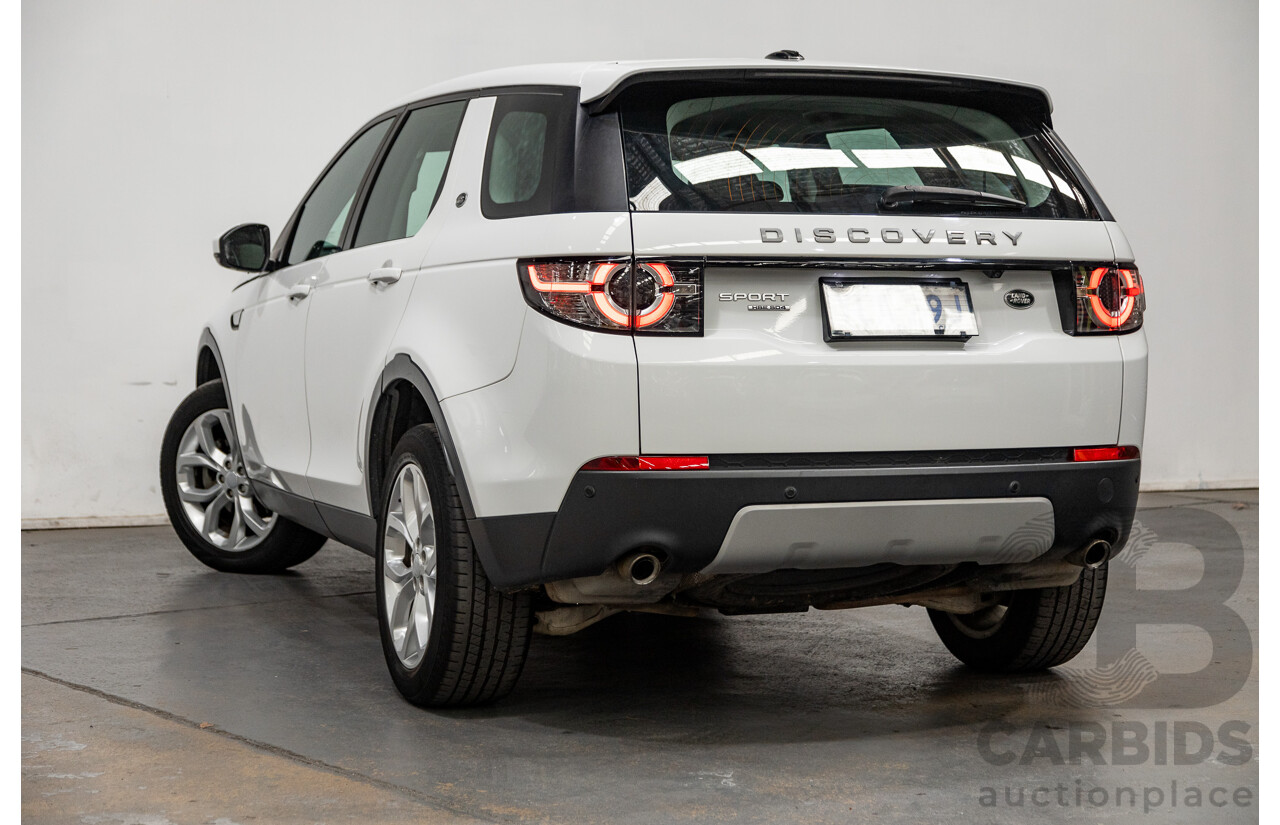 2/2016 Land Rover Discovery Sport SD4 HSE (AWD) LC MY16.5 4d Wagon Fuji White Turbo Diesel 2.2L - 7 Seater