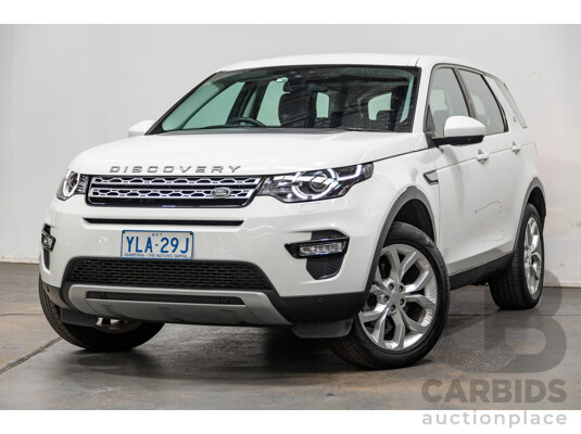 2/2016 Land Rover Discovery Sport SD4 HSE (AWD) LC MY16.5 4d Wagon Fuji White Turbo Diesel 2.2L - 7 Seater