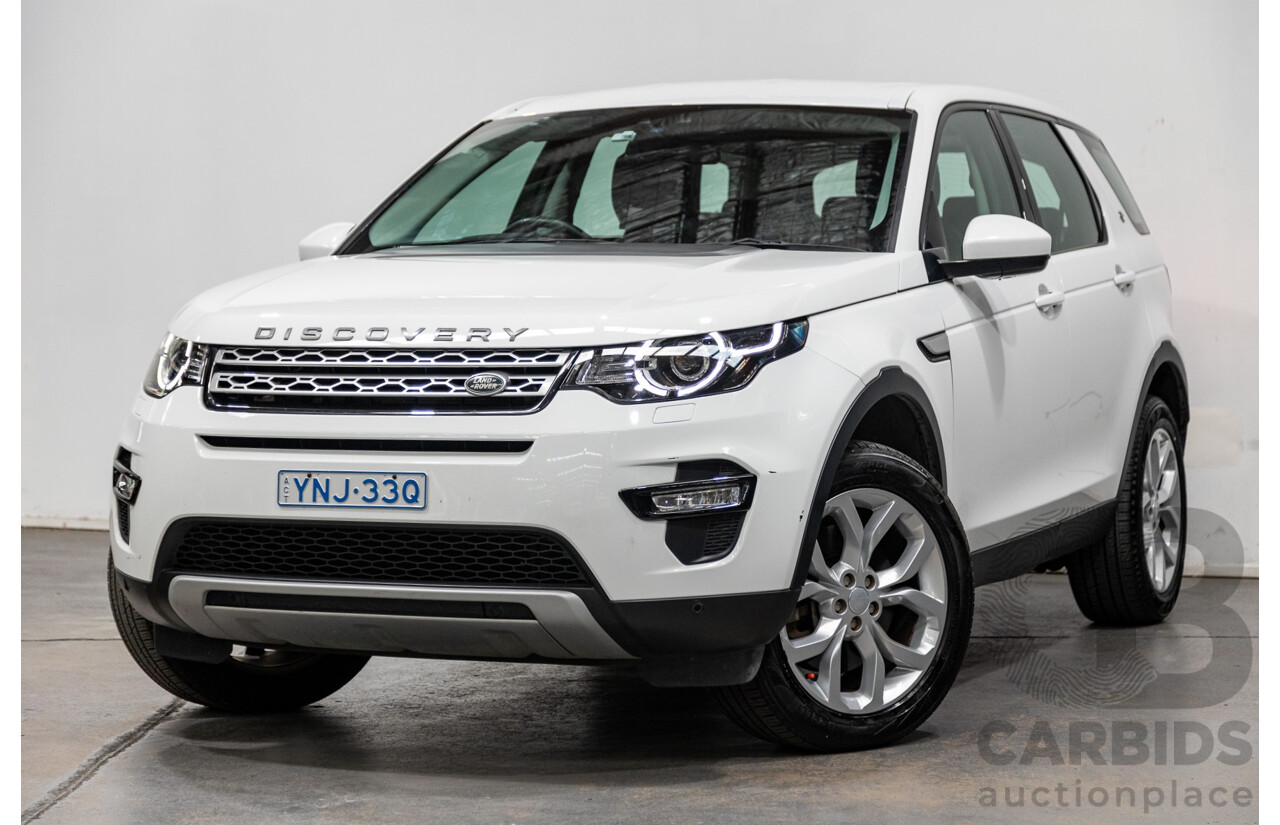 3/2019 Land Rover Discovery Sport SD4 HSE 177kw (AWD) LC MY19 4d Wagon Fuji White Turbo Diesel 2.0L - 7 Seater