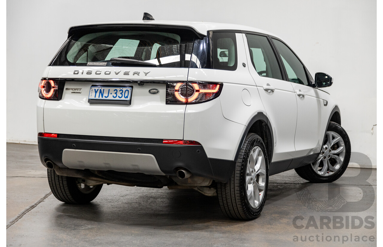 3/2019 Land Rover Discovery Sport SD4 HSE 177kw (AWD) LC MY19 4d Wagon Fuji White Turbo Diesel 2.0L - 7 Seater