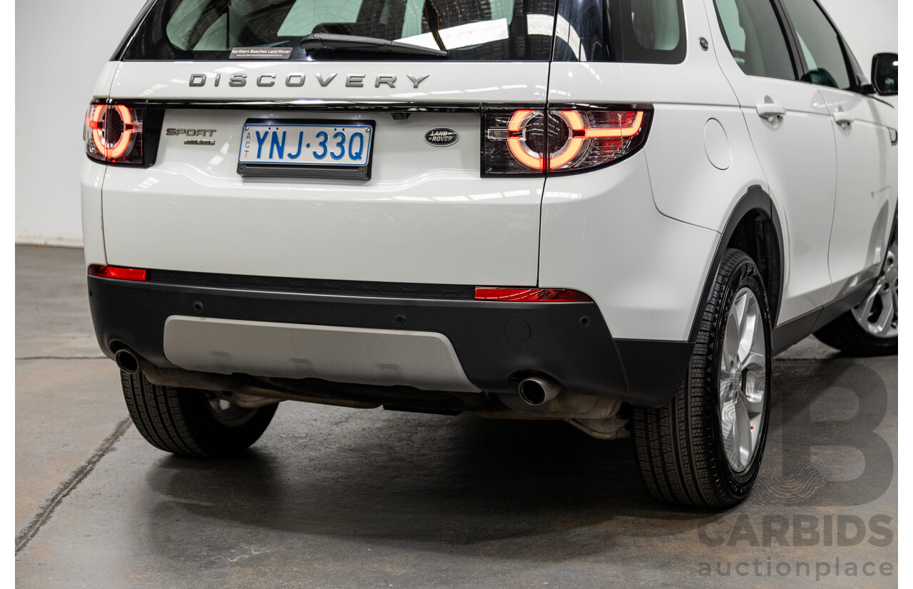 3/2019 Land Rover Discovery Sport SD4 HSE 177kw (AWD) LC MY19 4d Wagon Fuji White Turbo Diesel 2.0L - 7 Seater