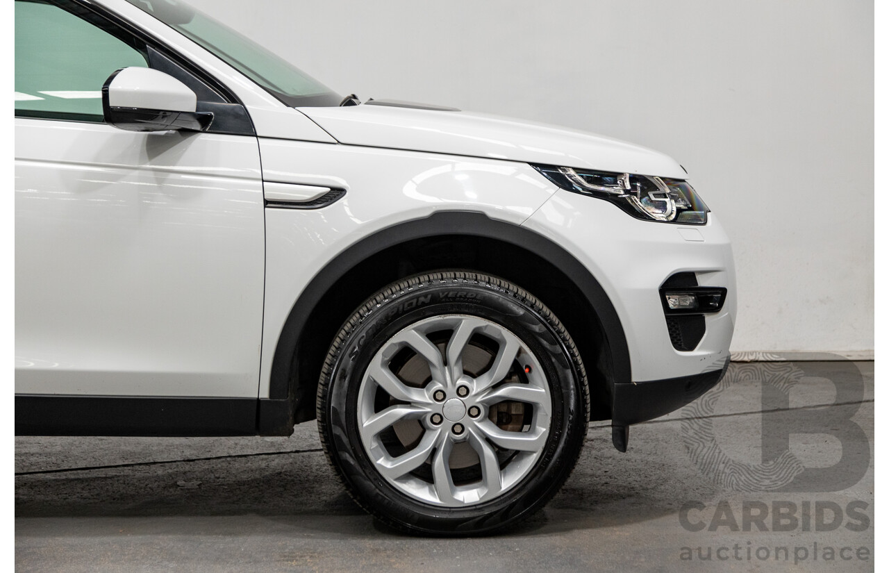 3/2019 Land Rover Discovery Sport SD4 HSE 177kw (AWD) LC MY19 4d Wagon Fuji White Turbo Diesel 2.0L - 7 Seater