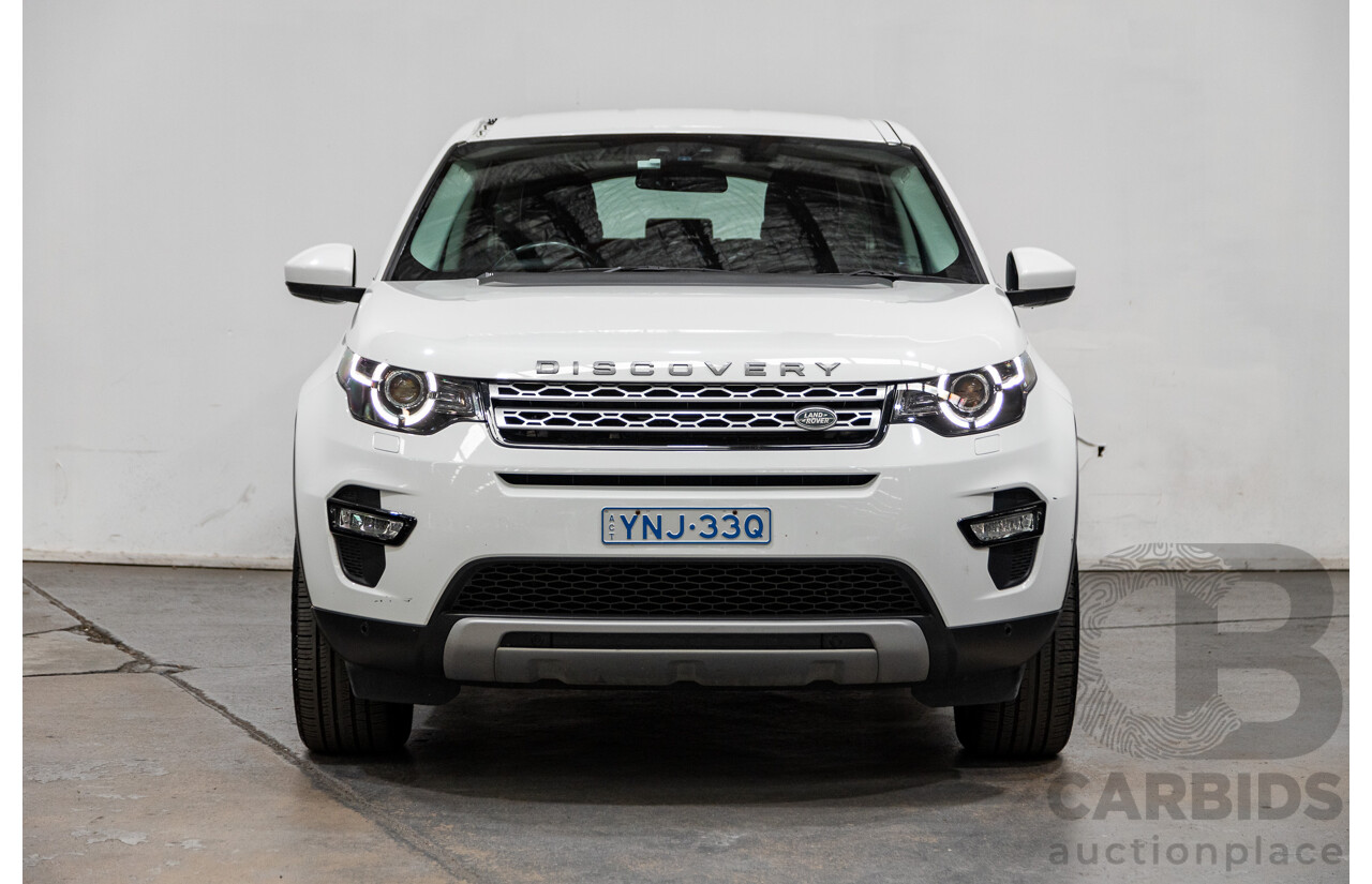 3/2019 Land Rover Discovery Sport SD4 HSE 177kw (AWD) LC MY19 4d Wagon Fuji White Turbo Diesel 2.0L - 7 Seater