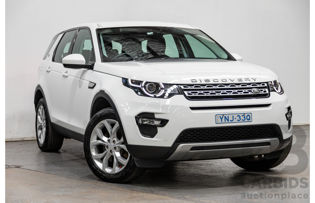 3/2019 Land Rover Discovery Sport SD4 HSE 177kw (AWD) LC MY19 4d Wagon Fuji White Turbo Diesel 2.0L - 7 Seater